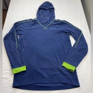Norrona Falketind Warm1 Hoodie Polartec Ocean Swell Blue Men’s Sz XL